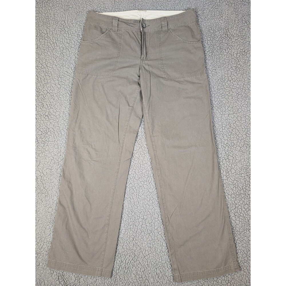 Columbia Khakis Women 10 Chino Outdoors Camping Hiking Pants Pockets Gorp